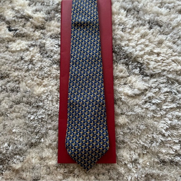 Salvatore Ferragamo Necktie with BOX Cheetah - Picture 4 of 5